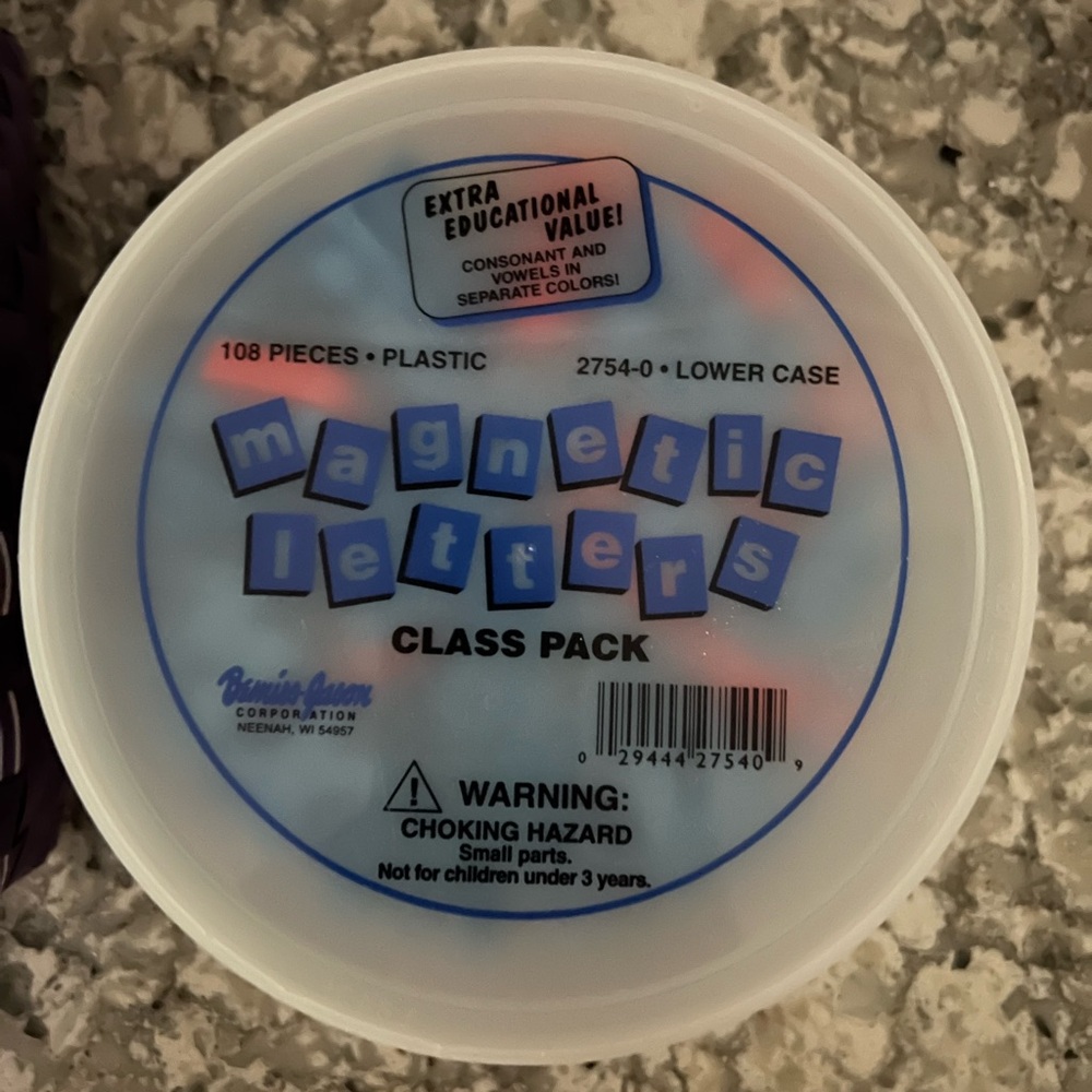 Creative Learner Plastic Magnetic Letters